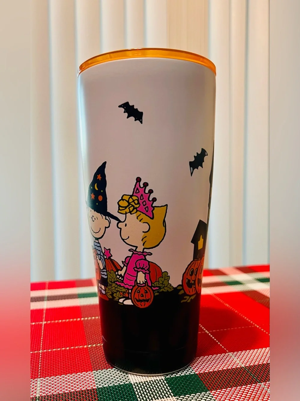 Peanuts - Snoopy and Friends Halloween stainless steel tumbler